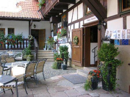 Hotel Goldener Hirsch Suhl Buitenkant foto