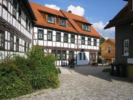Hotel Goldener Hirsch Suhl Buitenkant foto